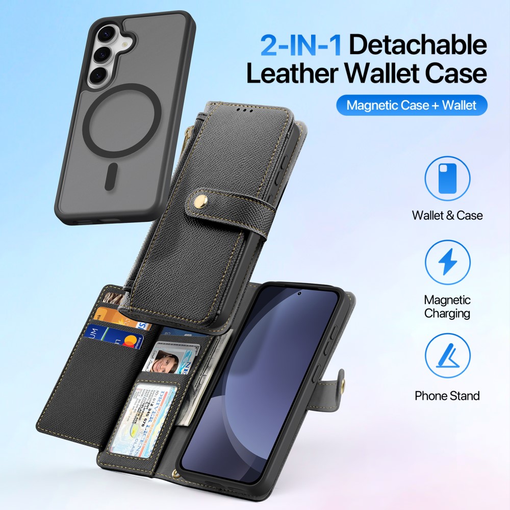 DUX DUCIS DUX DUCIS Galaxy S25 2in1 Magnet Fodral Lawa Series Svart