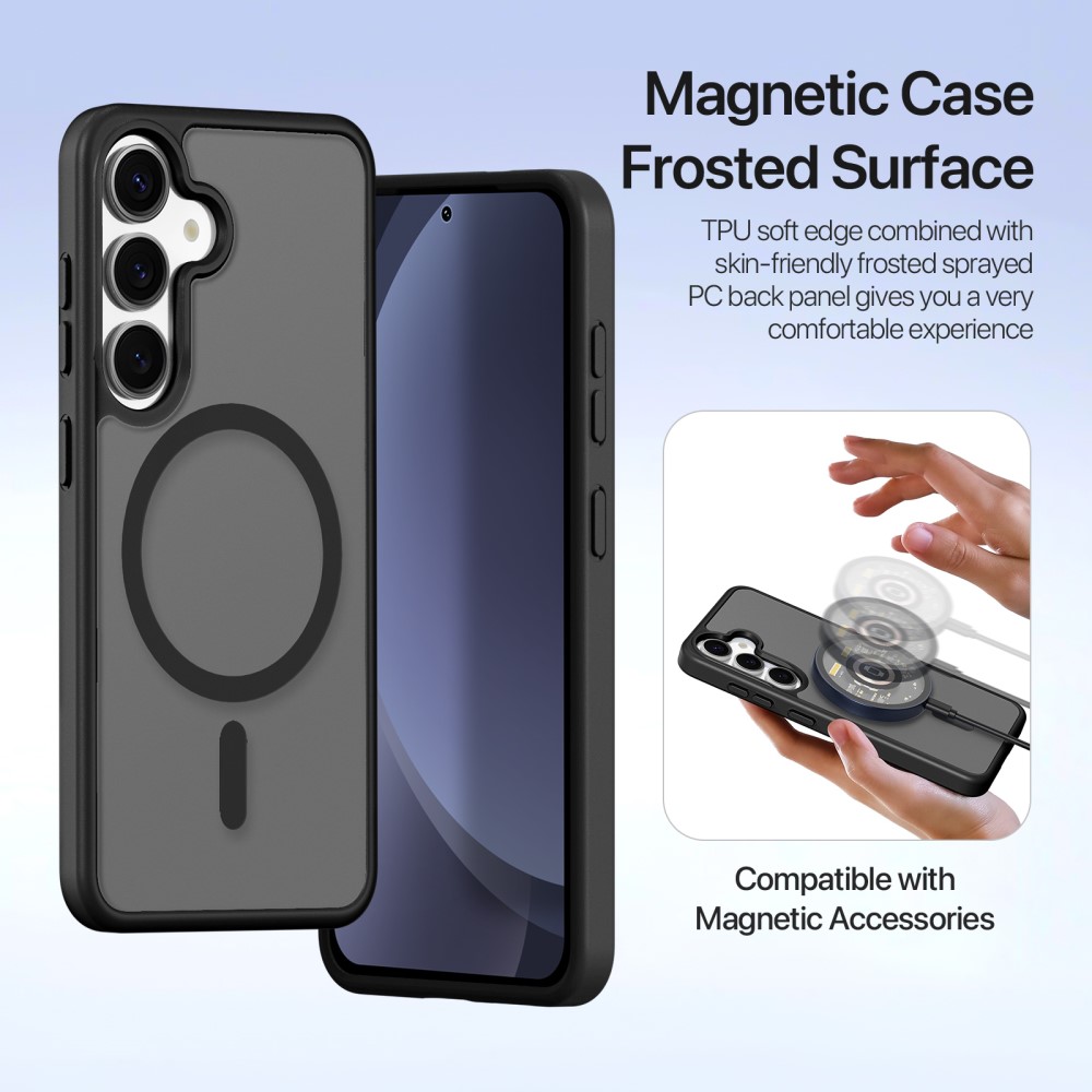 DUX DUCIS DUX DUCIS Galaxy S25 2in1 Magnet Fodral Lawa Series Svart