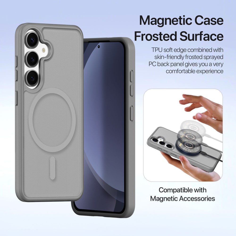 DUX DUCIS DUX DUCIS Galaxy S25 2in1 Magnet Fodral Lawa Series Grå