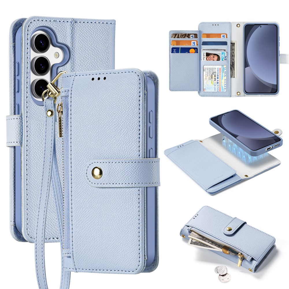 DUX DUCIS DUX DUCIS Galaxy S25 2in1 Magnet Fodral Lawa Series Ljus Blå