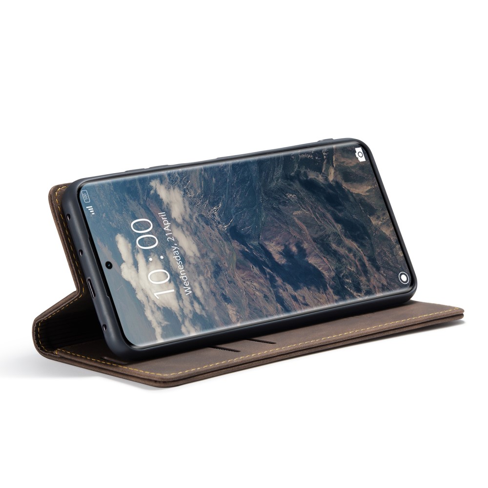 CASEME CASEME Redmi Note 14 Pro/Pro Plus 5G Fodral Flip Retro Läder