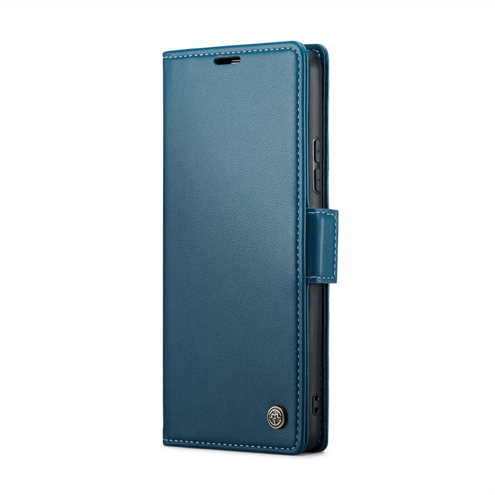 CASEME CASEME Redmi Note 14 Pro/Pro Plus 5G Fodral RFID Läder Blå