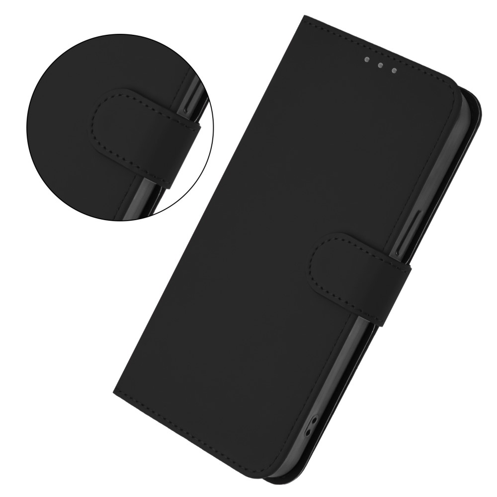  Xiaomi Redmi Note 14 Pro/Pro Plus 5G Fodral Läder Svart