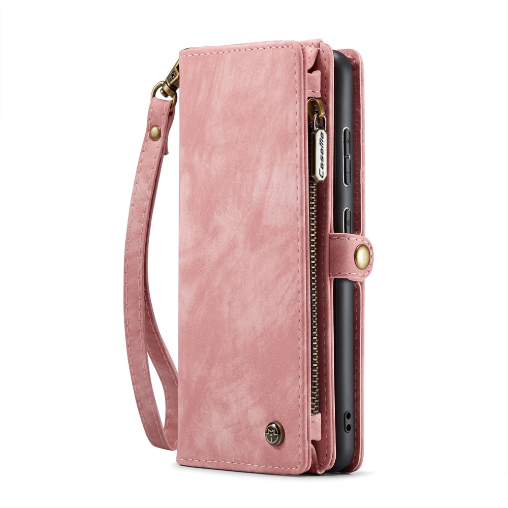 CASEME CASEME Galaxy S25 2in1 Fodral Multifunktionellt Rosa