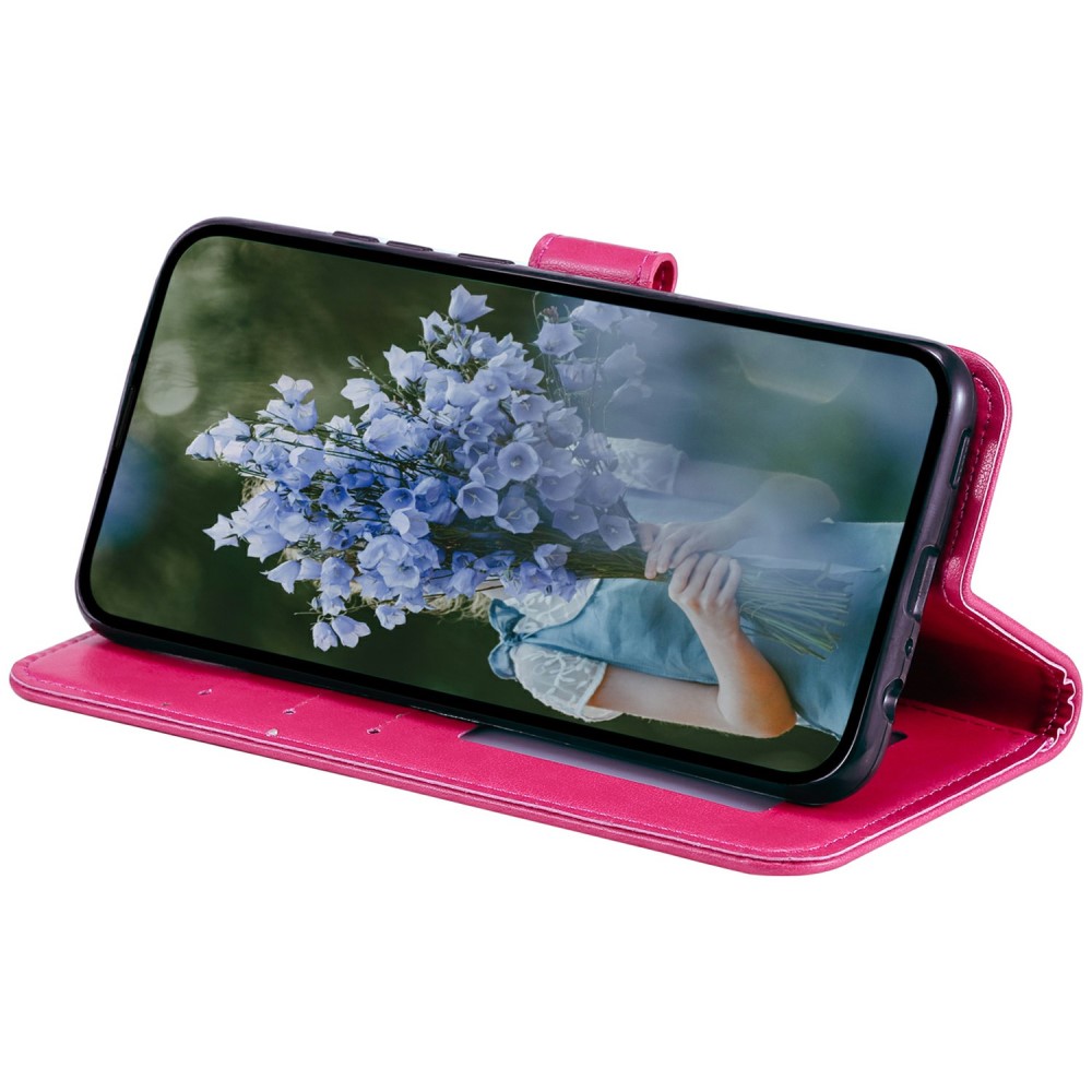  Xiaomi Redmi Note 14 5G Fodral Mandala Läder Rosa
