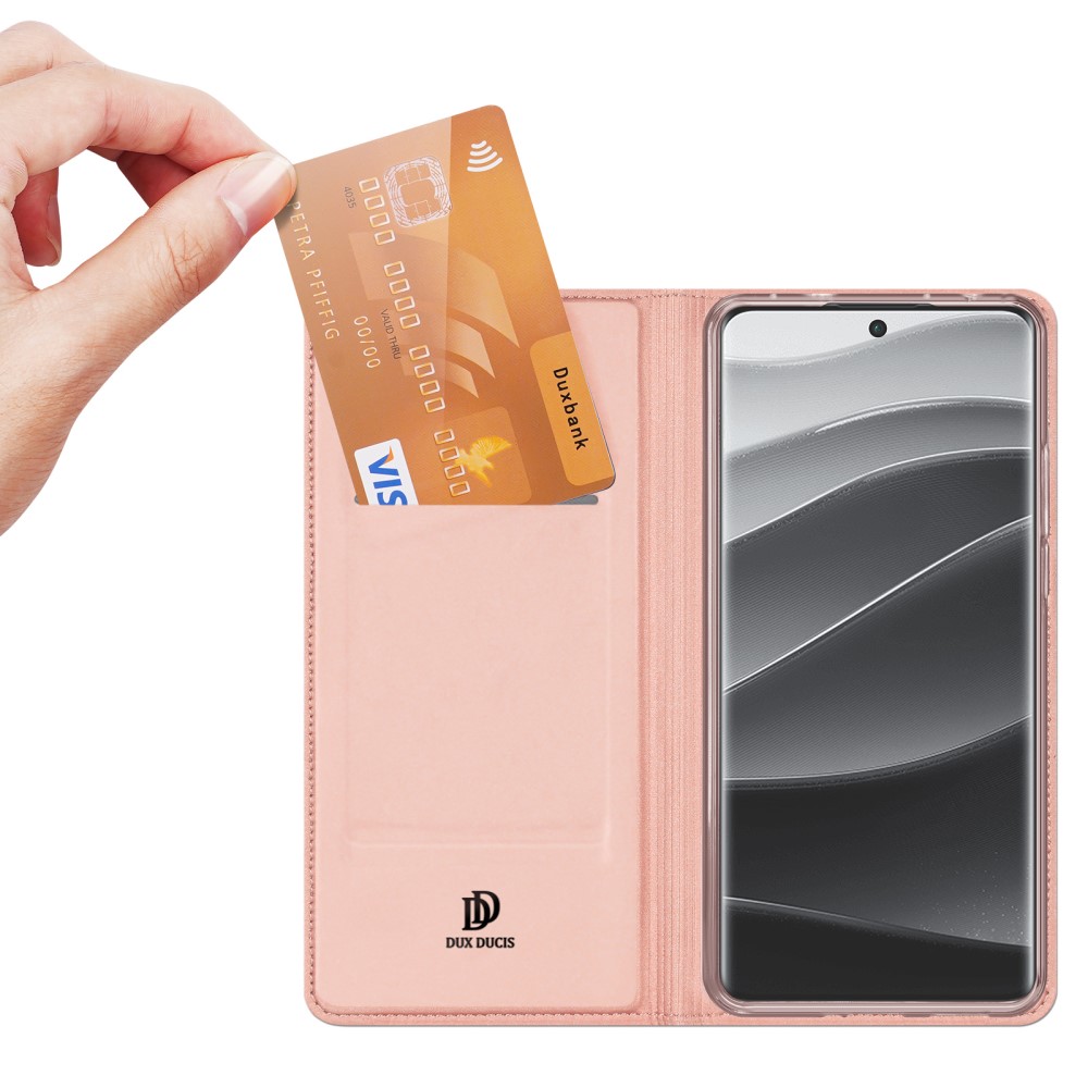 DUX DUCIS DUX DUCIS Xiaomi Redmi Note 14 Pro 5G Fodral Skin Pro Roséguld