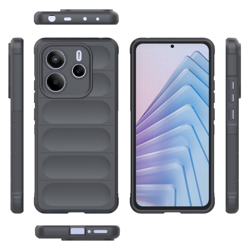  Xiaomi Redmi Note 14 5G Skal Magic Shield Grå
