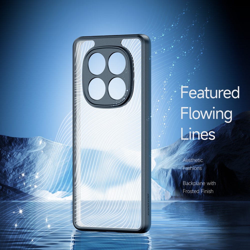 DUX DUCIS DUX DUCIS Redmi Note 14 Pro 5G Skal Aimo Series Transparent/Svart
