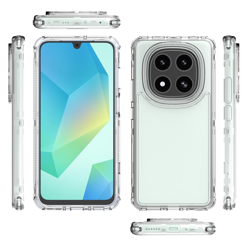  Xiaomi Redmi Note 14 Pro/Pro Plus 5G Skal Shockproof Transparent