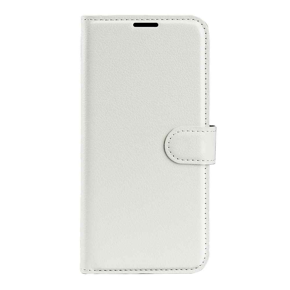  Xiaomi Redmi Note 14 4G Fodral Litchi Läder Vit