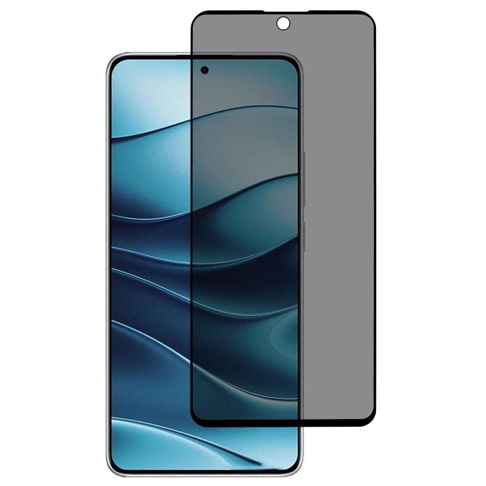 Xiaomi Redmi Note 14 5G/4G Skärmskydd Härdat Glas Privacy