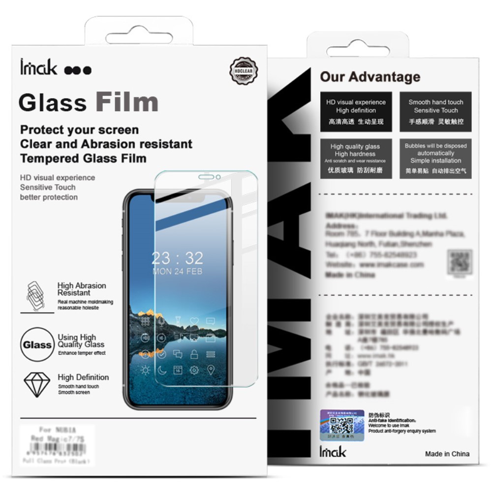 IMAK IMAK Samsung Galaxy S25 Skärmskydd Härdat Glas