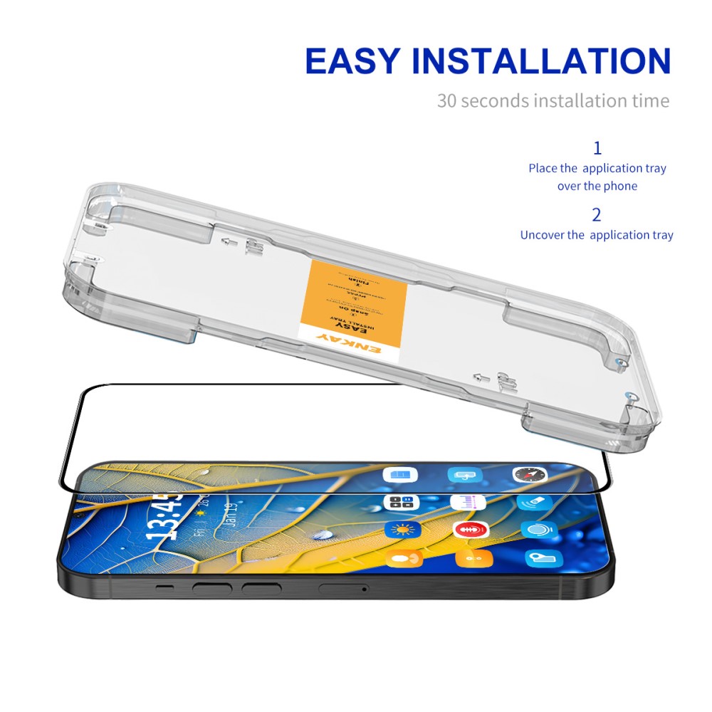 ENKAY ENKAY Xiaomi Redmi Note 14 5G/4G Skärmskydd Härdat Glas