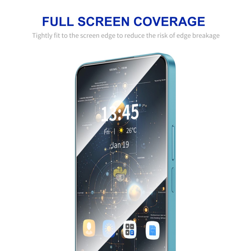 ENKAY ENKAY Redmi Note 14 5G/4G 2-PACK Skärmskydd Heltäckande