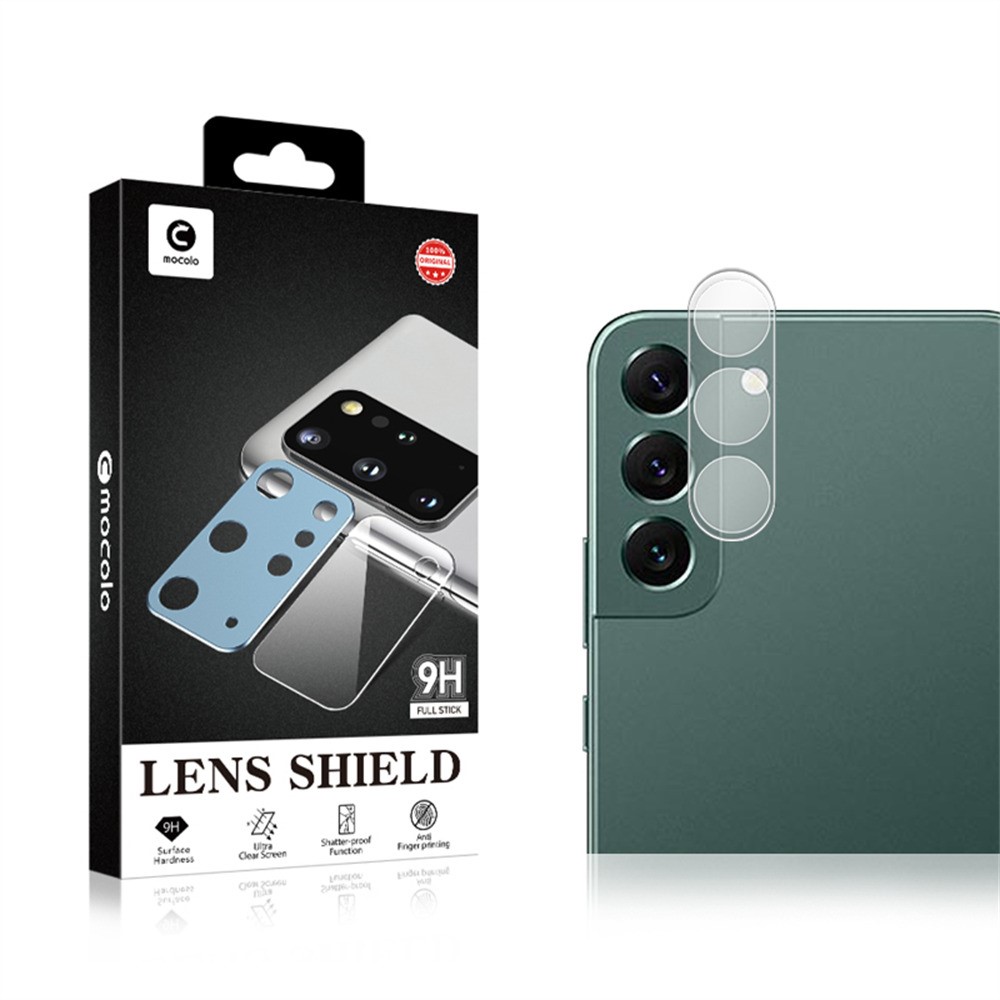 MOCOLO MOCOLO Samsung Galaxy S25 Linsskydd Härdat Glas Transparent
