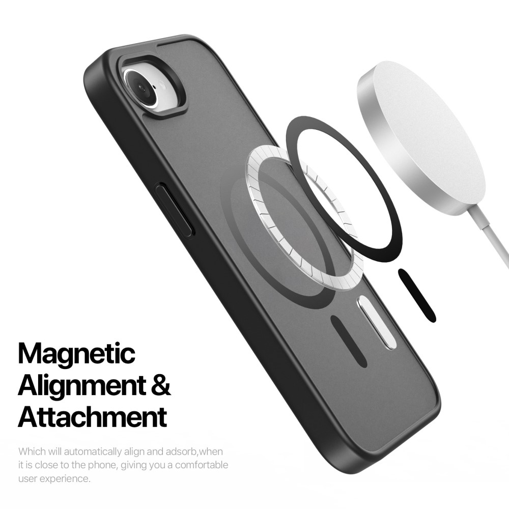 DUX DUCIS DUX DUCIS iPhone 17e / 16e Skal MagSafe Yind Series Svart