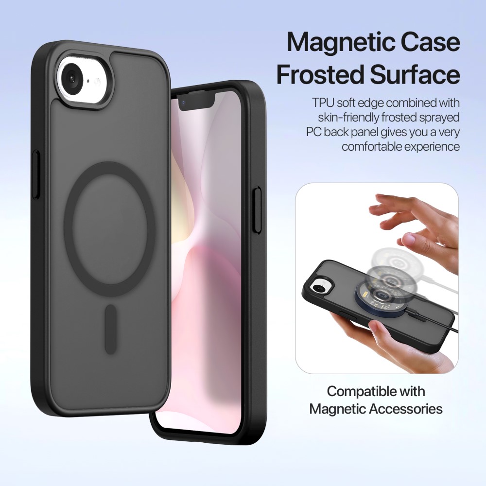 DUX DUCIS DUX DUCIS iPhone 17e/16e 2in1 Magnet Fodral Lawa Series Svart