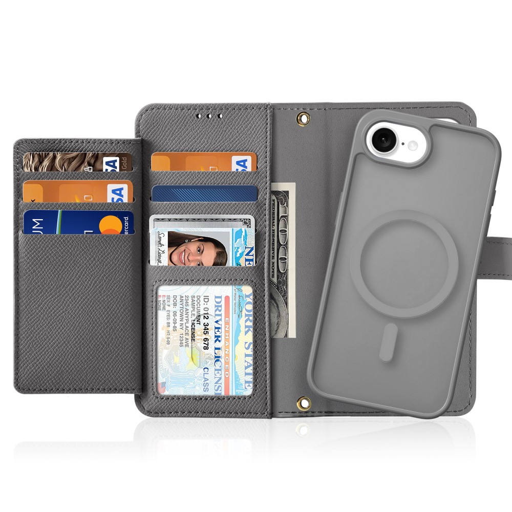 DUX DUCIS DUX DUCIS iPhone 17e / 16e 2in1 Magnet Fodral Lawa Series Grå