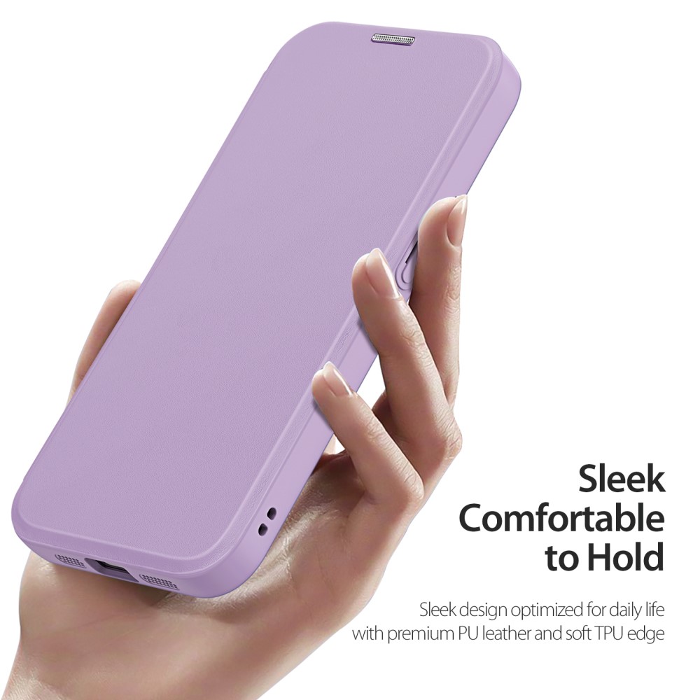 DUX DUCIS DUX DUCIS iPhone 17e/16e Fodral MagSafe Skin X Pro Lila/Rosa