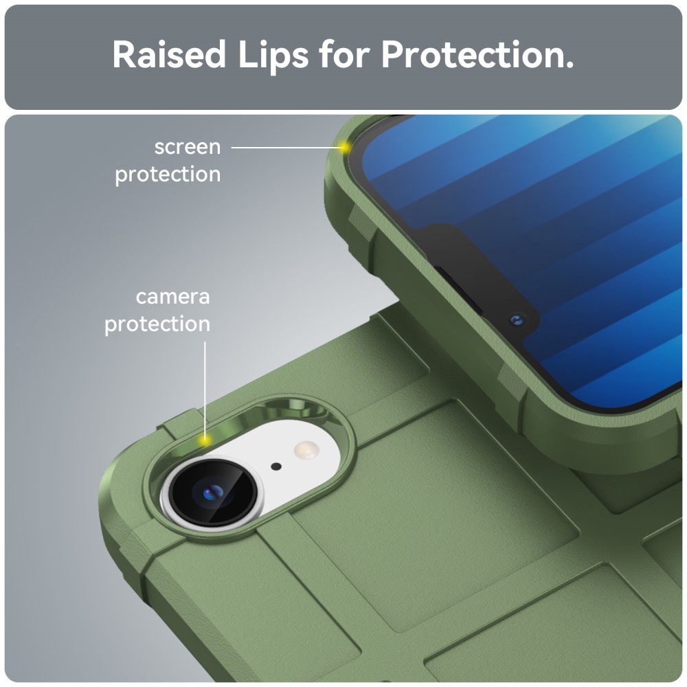  iPhone 17e / 16e Skal Robust Grön