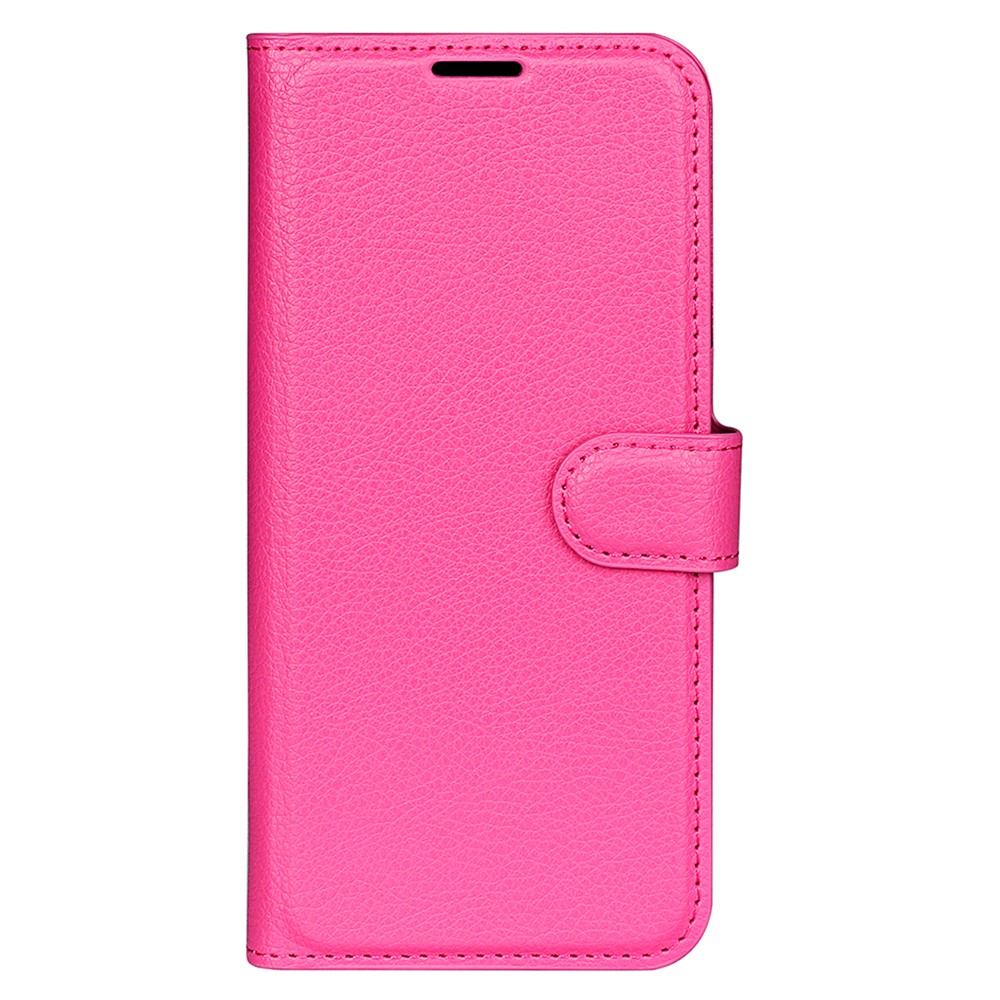  Xiaomi 15 Fodral Litchi Läder Rosa