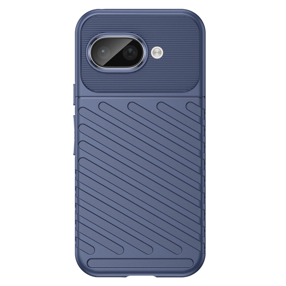  Google Pixel 9a Skal Twill Textur Blå