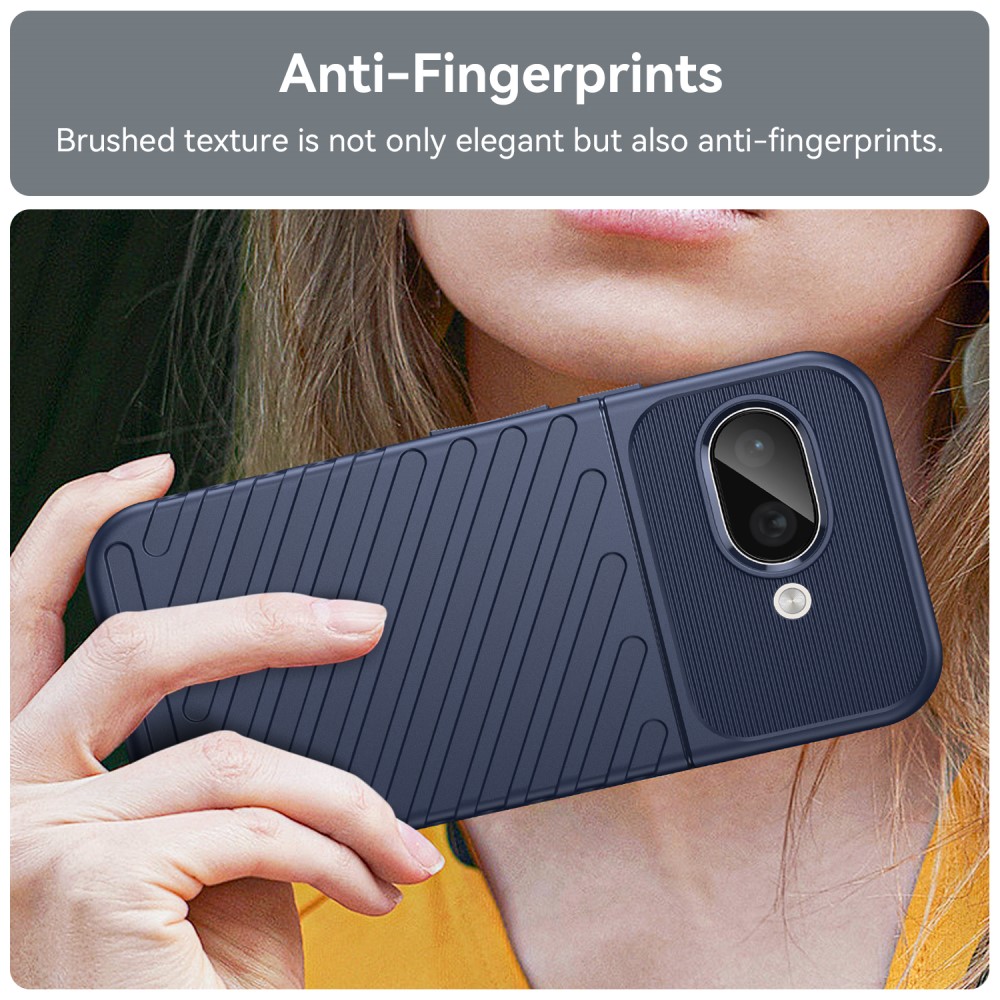  Google Pixel 9a Skal Twill Textur Blå