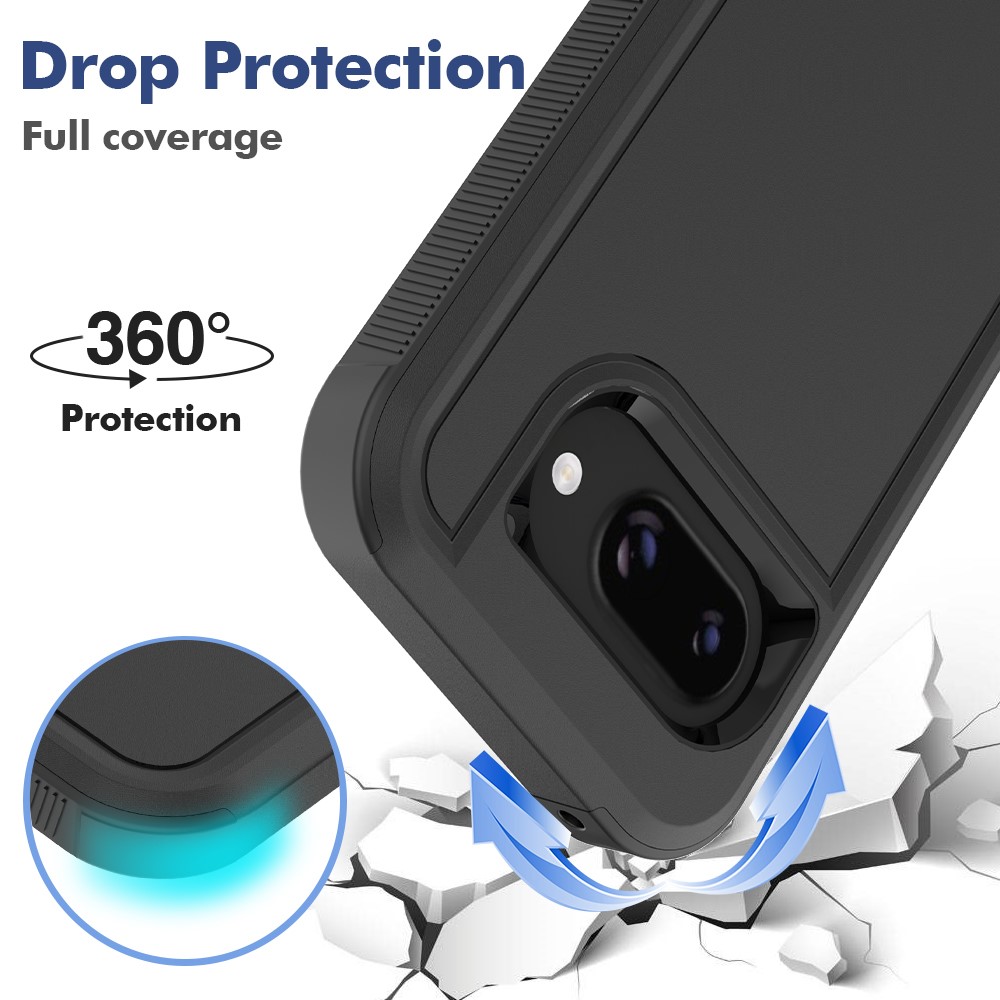  Google Pixel 9a Skal Extreme Shockproof Hybrid Svart