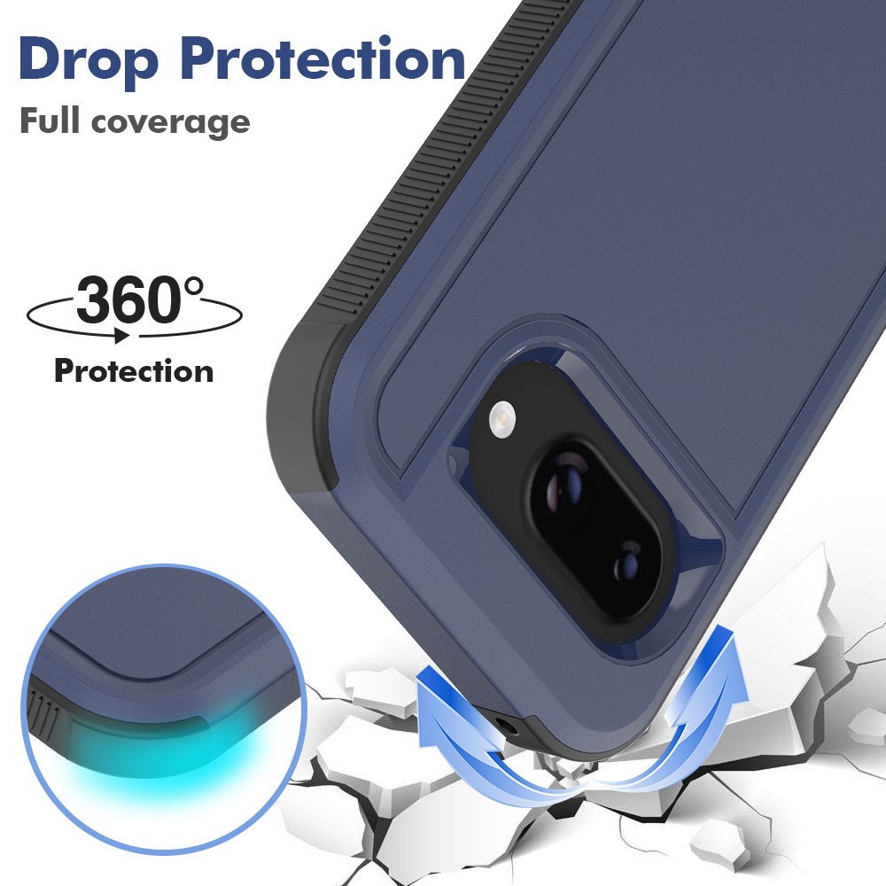  Google Pixel 9a Skal Extreme Shockproof Hybrid Blå