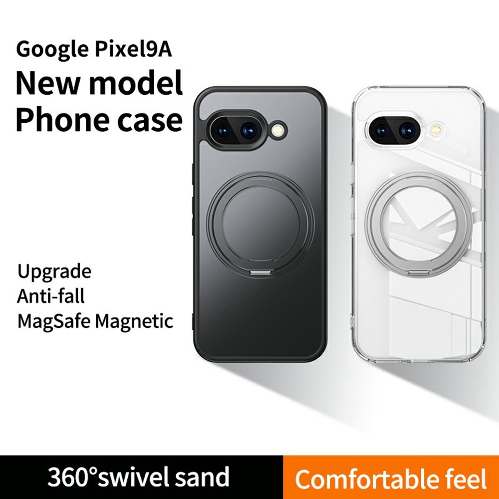  Google Pixel 9a Skal MagSafe Hybrid Kickstand Transparent
