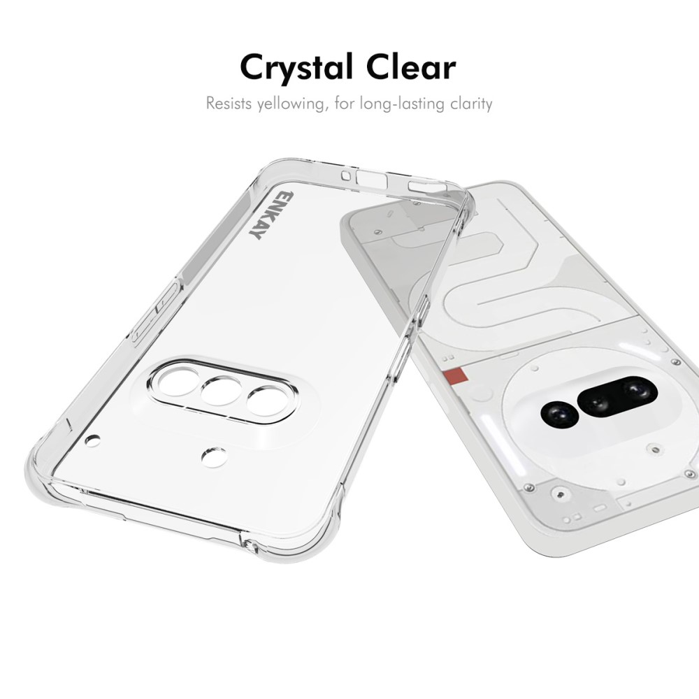 ENKAY ENKAY Nothing Phone 3a Skal Shockproof Transparent
