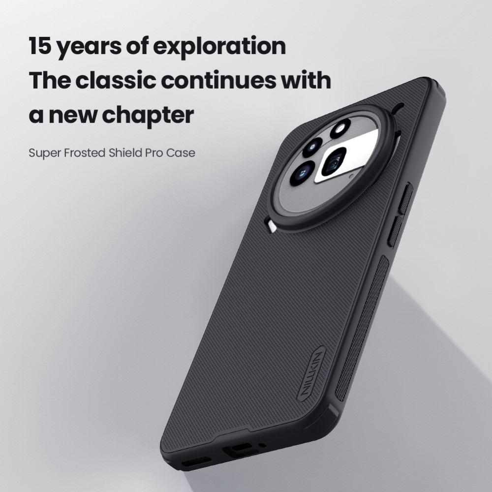 NILLKIN NILLKIN Nothing Phone 3a Pro Skal Frosted Shield Svart