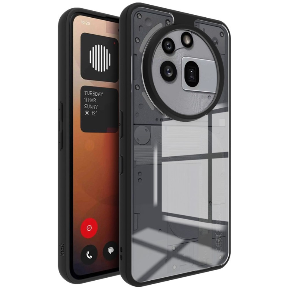 IMAK IMAK Nothing Phone 3a Pro Skal Hybrid Transparent/Svart