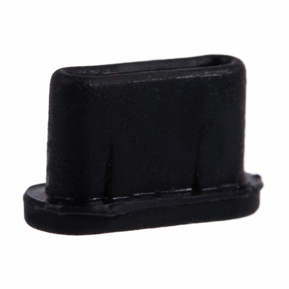  Dammplugg För USB-C Port Silikon Svart