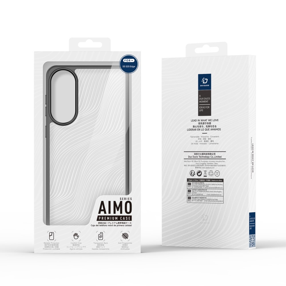 DUX DUCIS DUX DUCIS Samsung Galaxy S25 Edge Skal Aimo Series Svart
