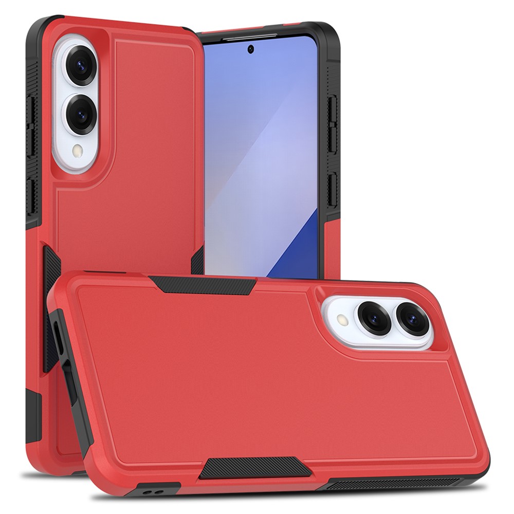  Samsung Galaxy S25 Edge Skal Extreme Shockproof Hybrid Röd