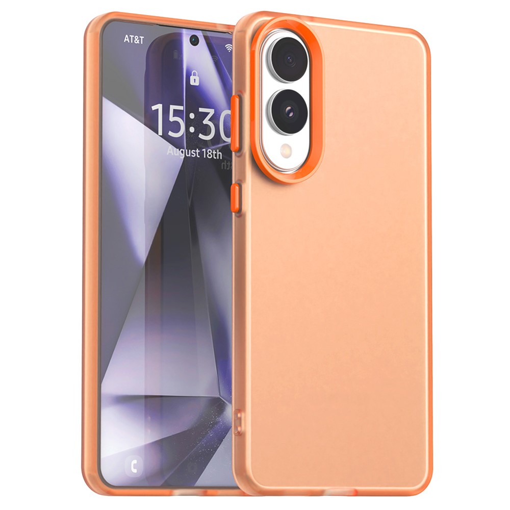  Samsung Galaxy S25 Edge Skal Slim Matt Orange