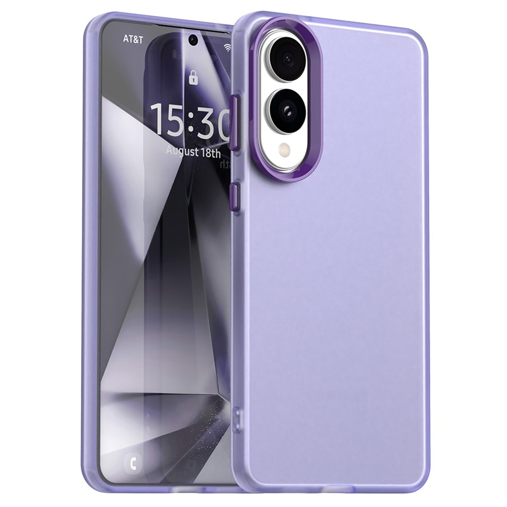  Samsung Galaxy S25 Edge Skal Slim Matt Lila