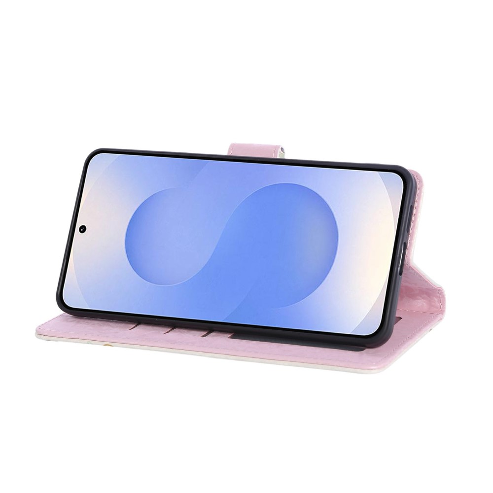  Samsung Galaxy S25 Edge Fodral RFID Små Blommor