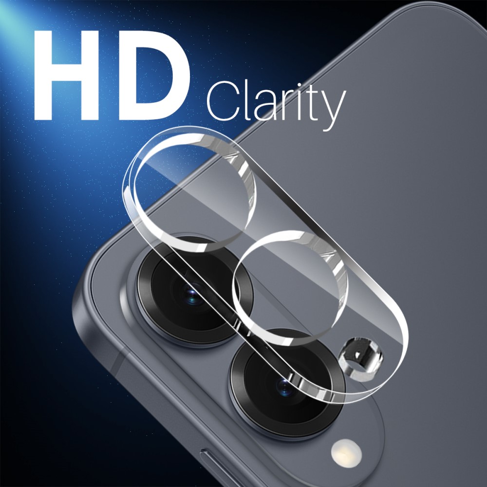 NORTHJO NORTHJO Galaxy S25 Edge 2-PACK Linsskydd Transparent