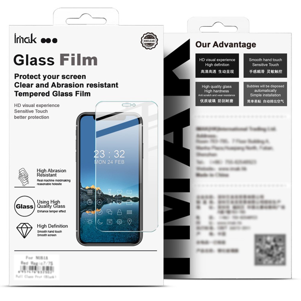 IMAK IMAK Samsung Galaxy S25 Edge Skärmskydd Härdat Glas