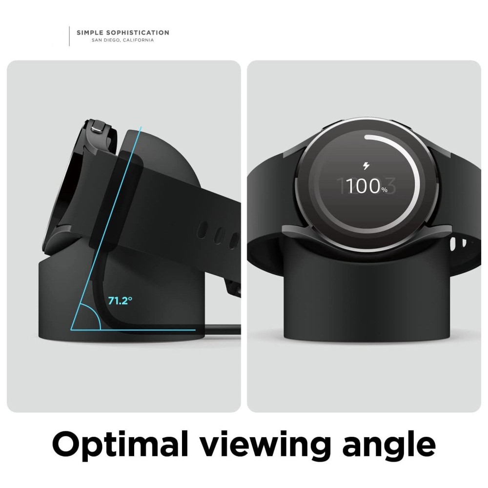  Samsung Galaxy Watch 5/5 Pro/6/7/FE Silikon Stativ Rosa