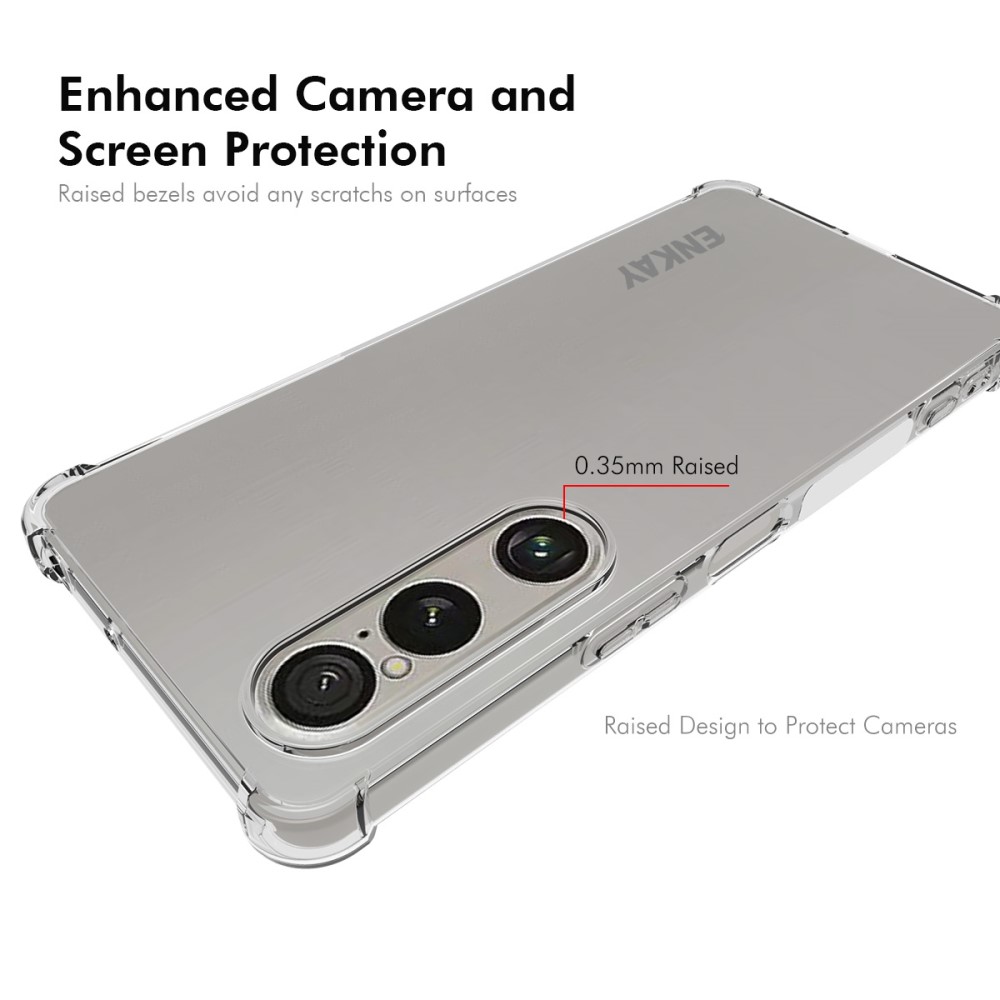 ENKAY ENKAY Sony Xperia 1 VII Skal TPU Shockproof Transparent