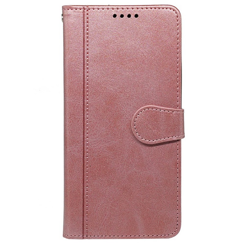  Motorola Edge 60 / 60 Fusion Fodral Läder Roséguld