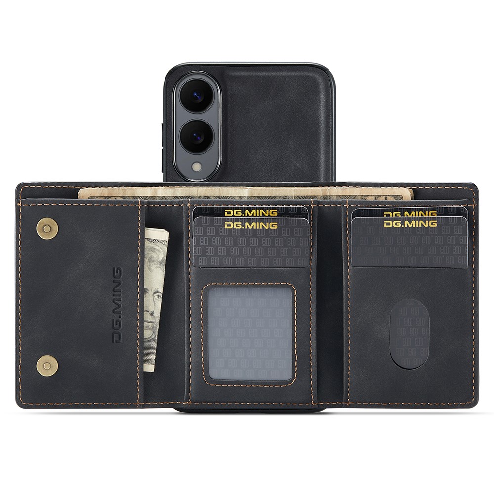 DG.MING DG.MING Galaxy S25 Edge Skal 2in1 Magnetiskt Avtagbart Kortfack