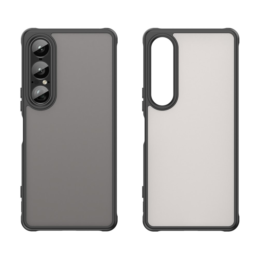  Sony Xperia 1 VII Skal Hybrid Frosted Svart