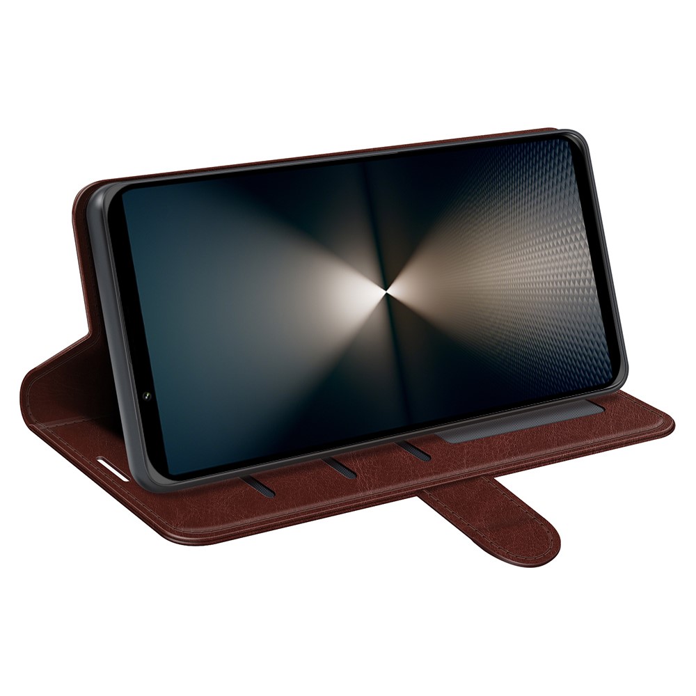  Sony Xperia 1 VII Fodral Crazy Horse Läder Brun