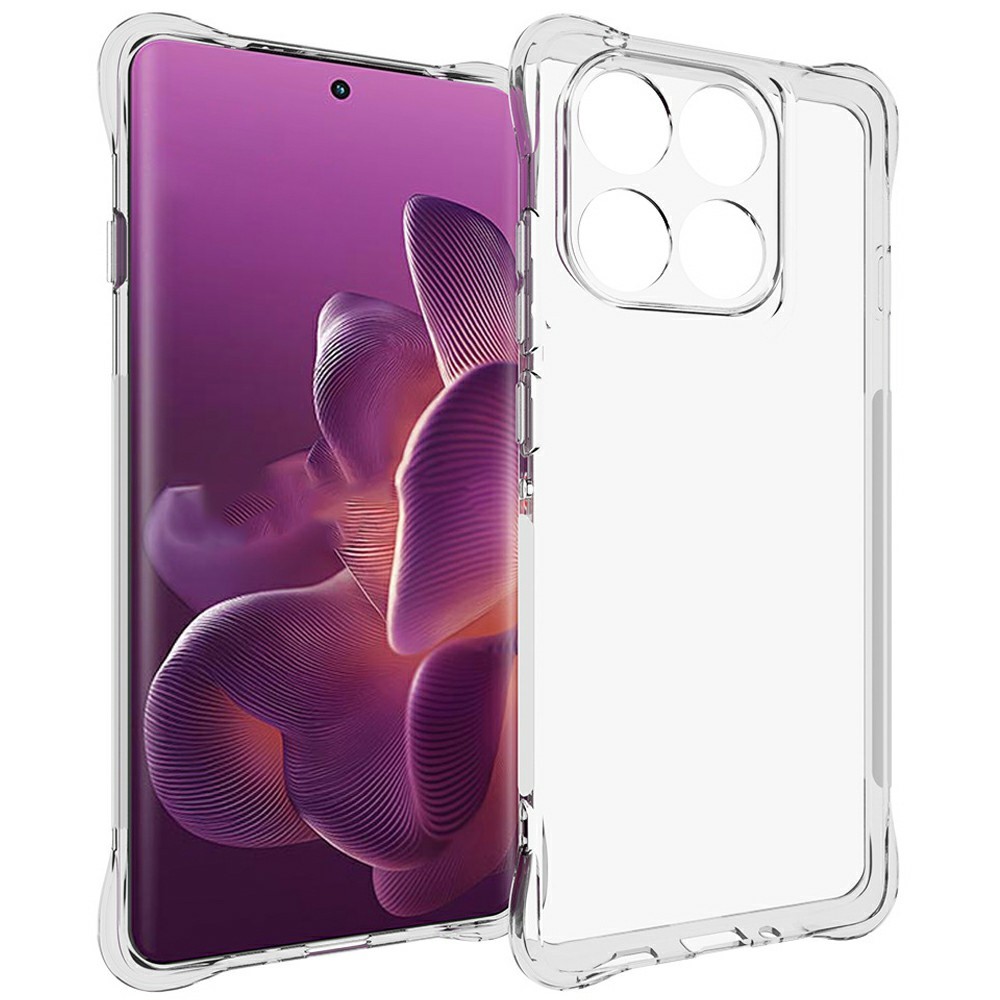  Motorola Edge 60 Pro Skal TPU Shockproof Transparent