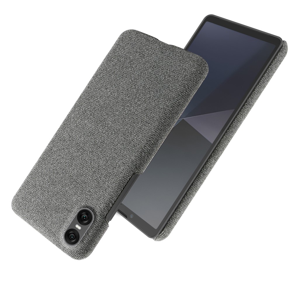  Sony Xperia 10 VII Skal Tygbelagt Grå