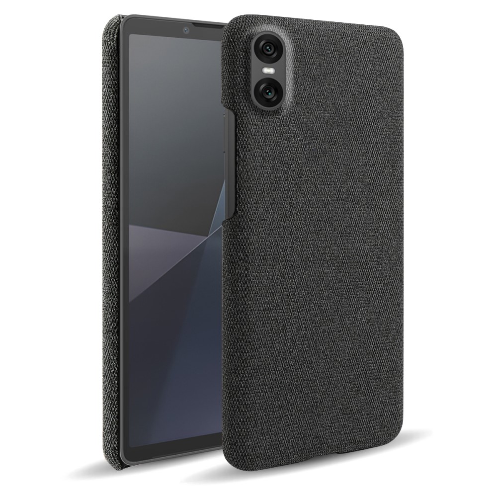  Sony Xperia 10 VII Skal Tygbelagt Svart